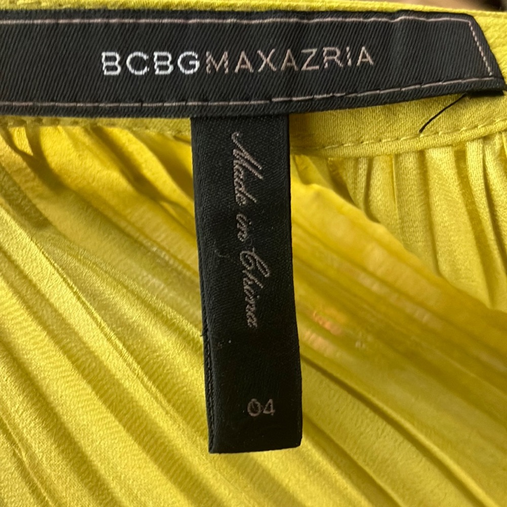 BCBG MAXAZRIA silk dress